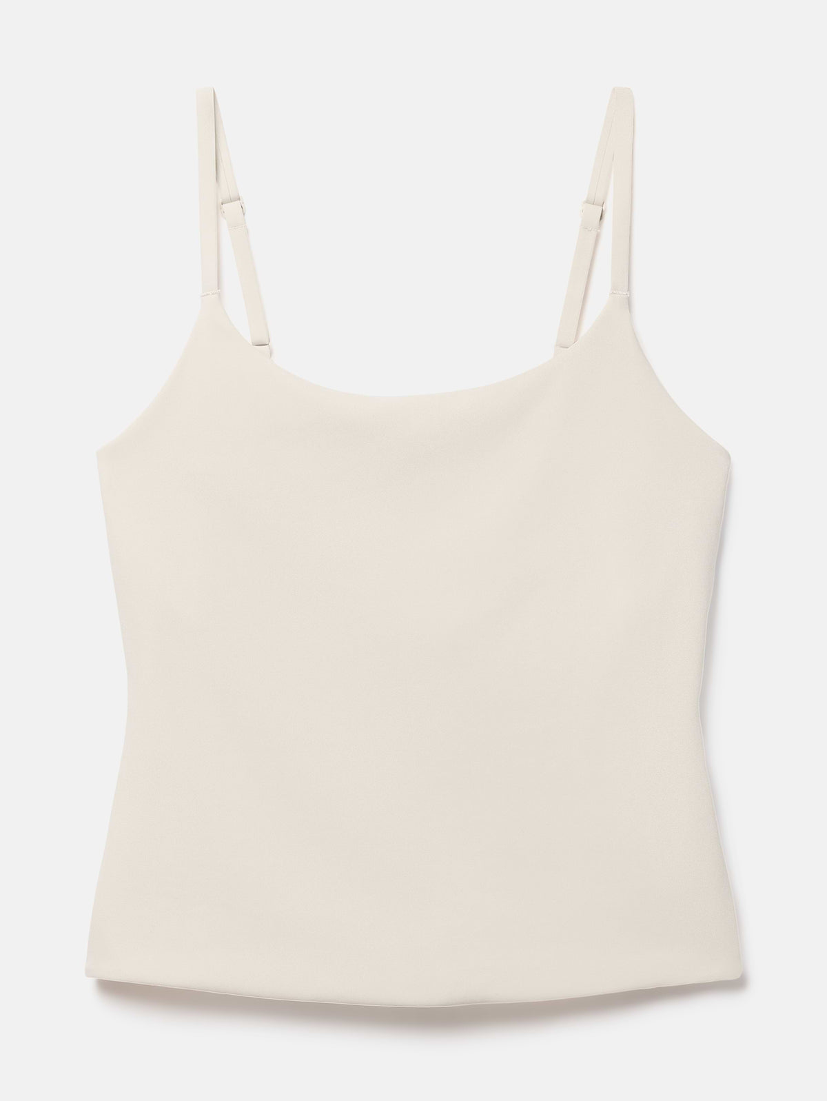 BodyMove Cami Built In Bra Tank - Bone