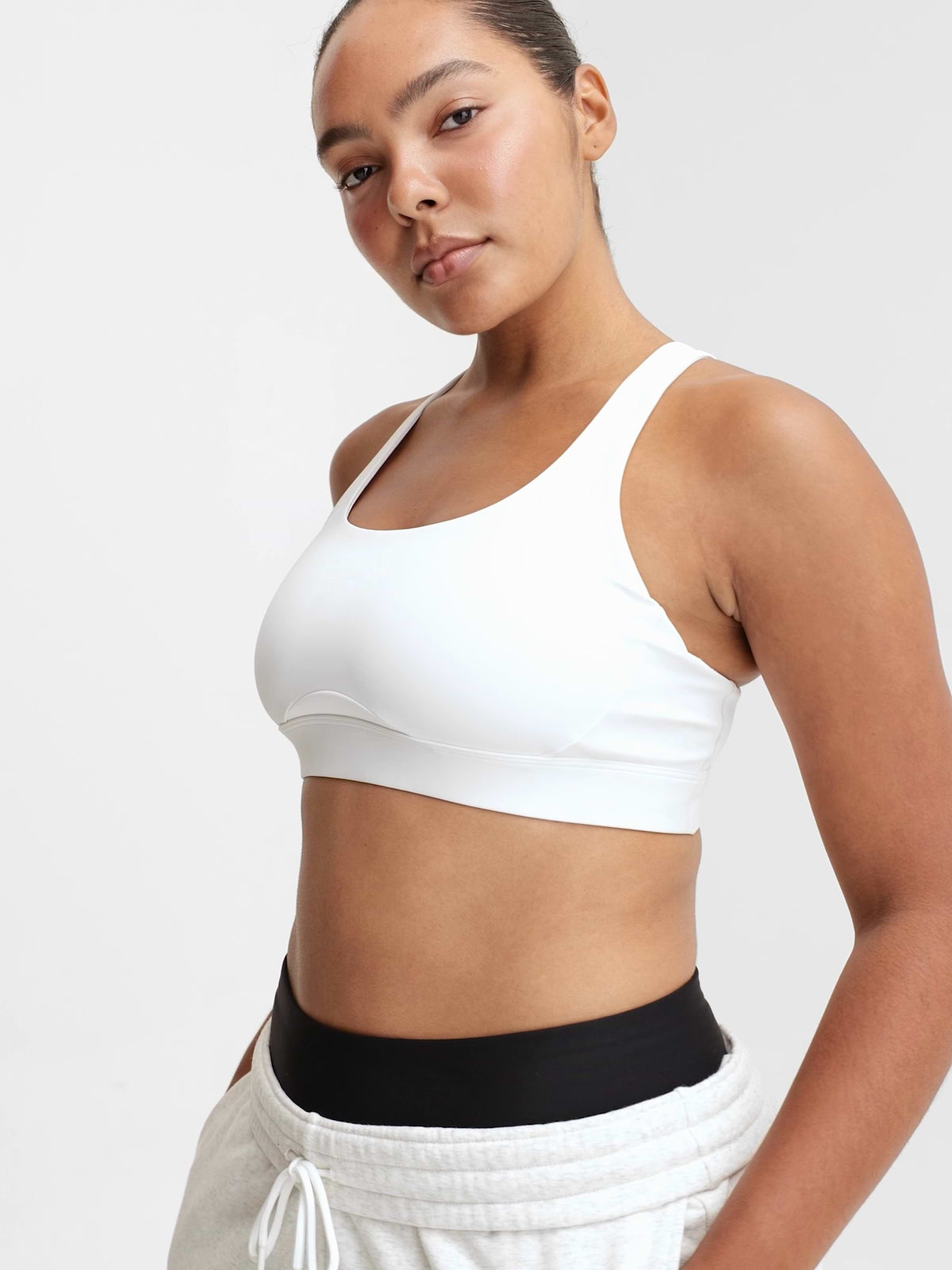Interval Sports Bra A-C - Bright White