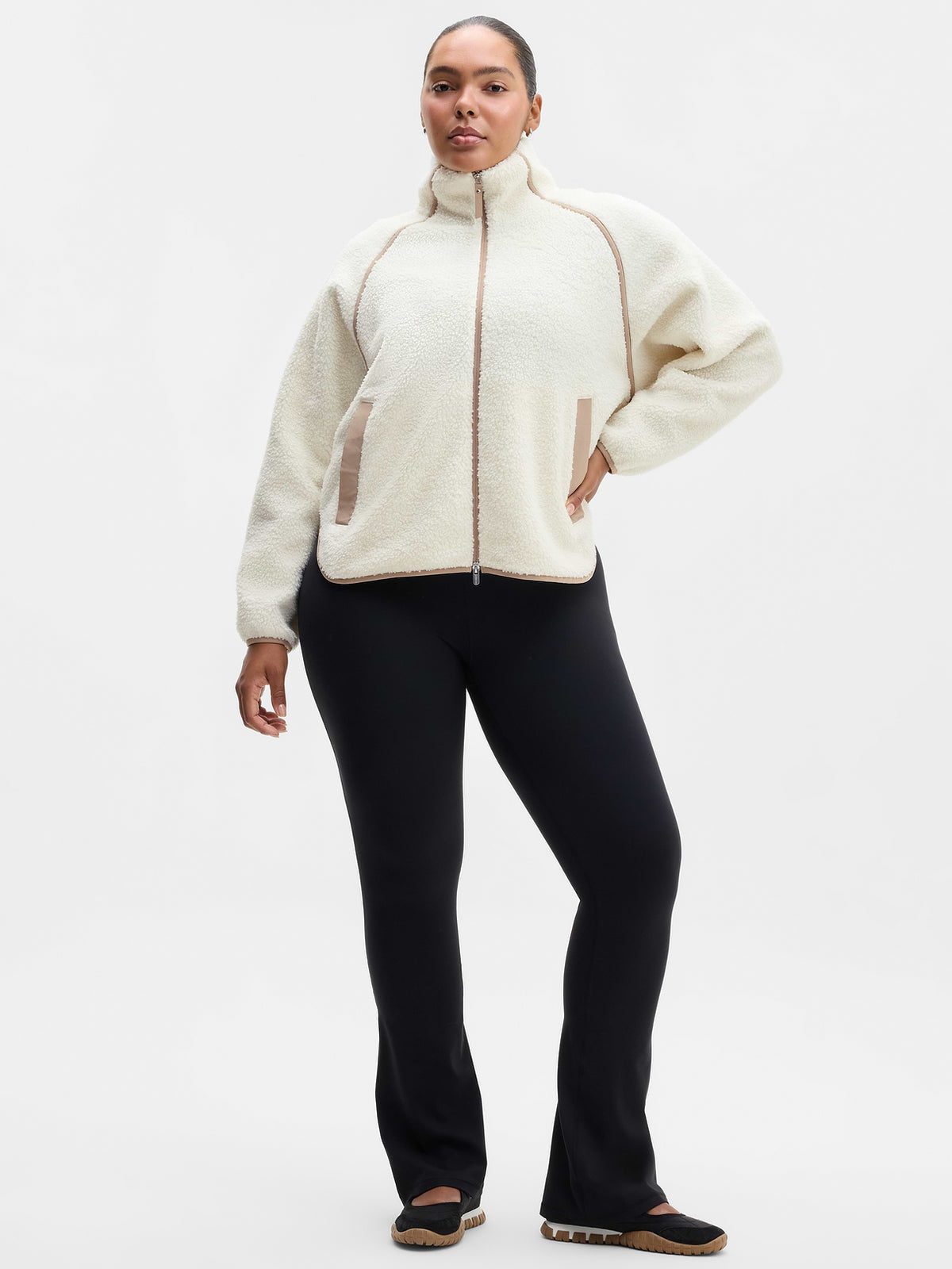 In the Clouds Jacket - Pearl/Savanna