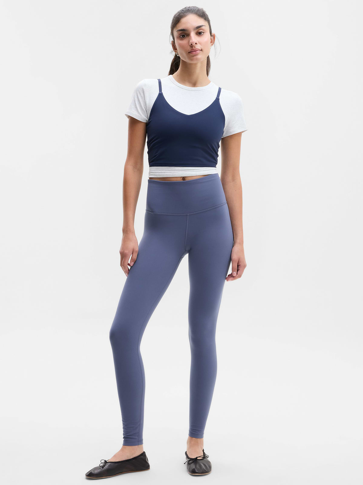 Elation Ultra High Rise Legging - Sail