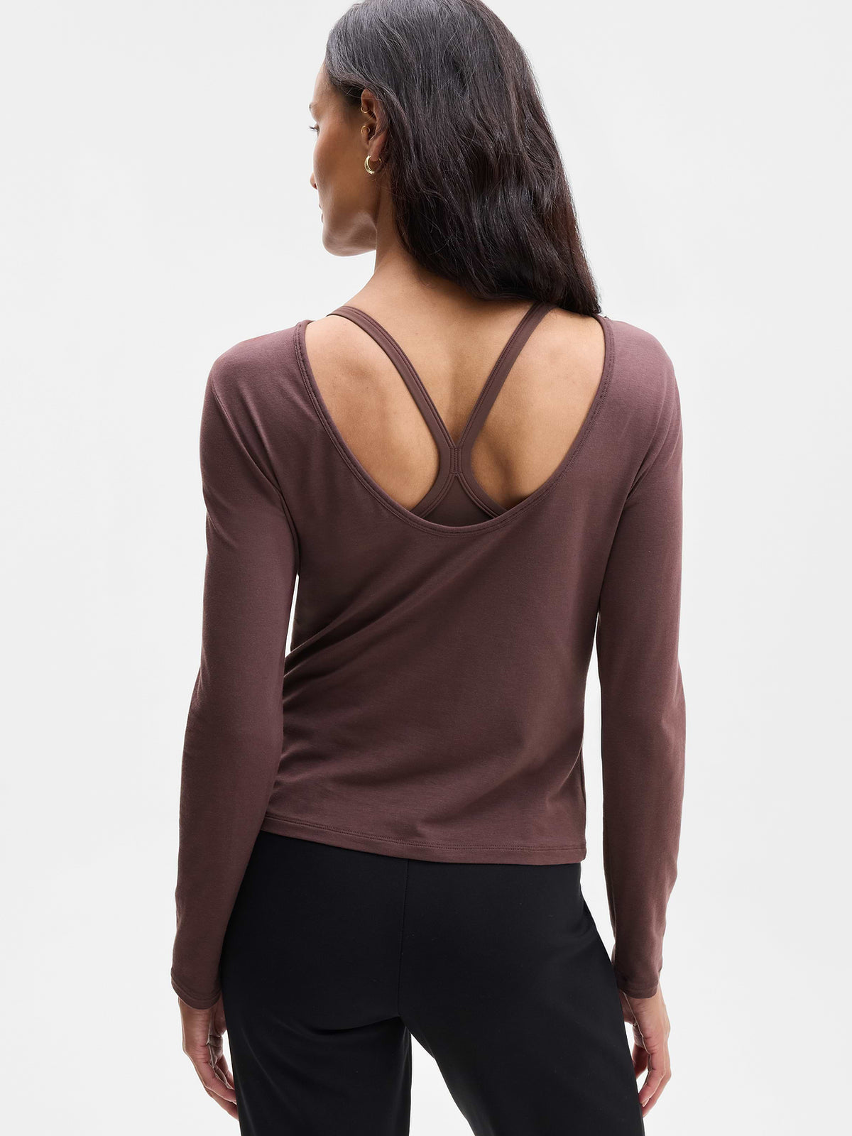 Foundation Scoop Back Top - Nocturnal