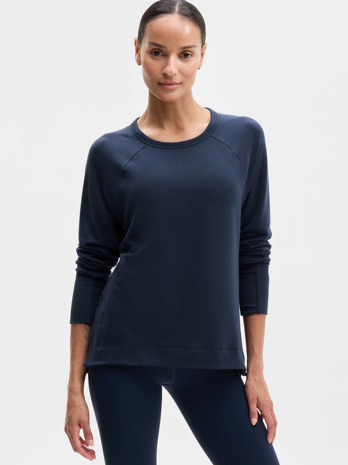 Coaster Luxe V-Neck Sweatshirt - Navy