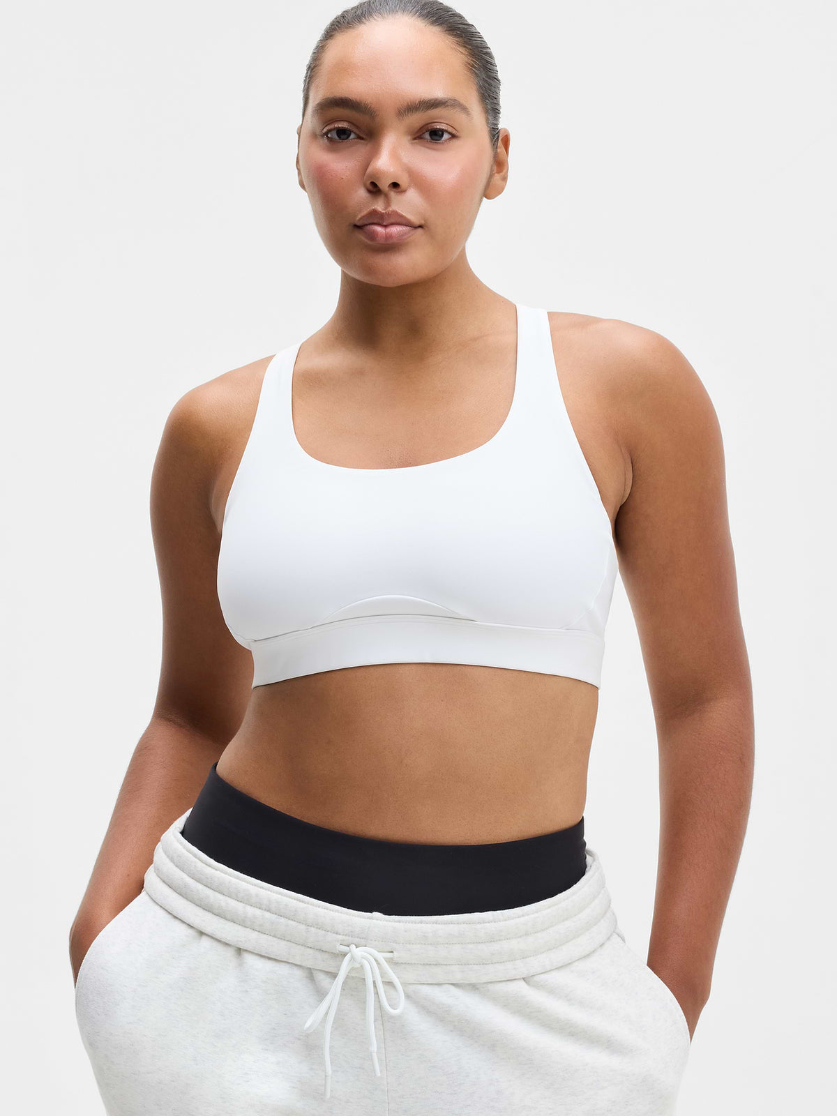 Interval Sports Bra A-C - Bright White