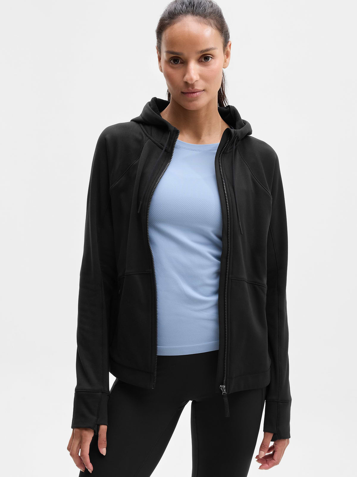Unstoppable Fleece Lined Full Zip Jacket - Black