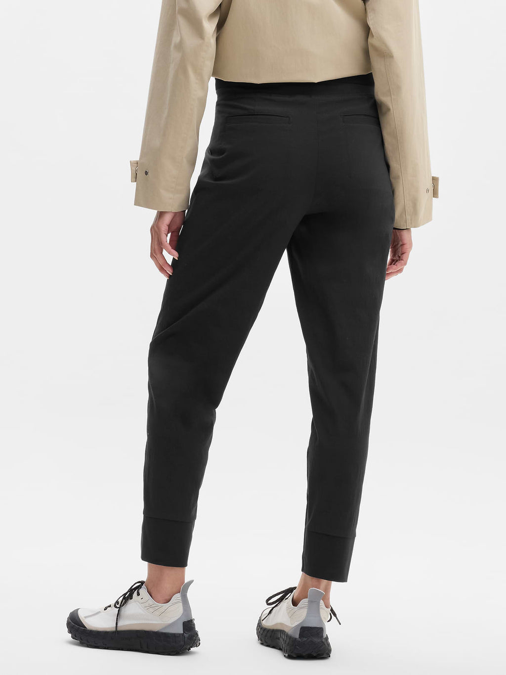 Trekkie North High Rise Jogger - Black