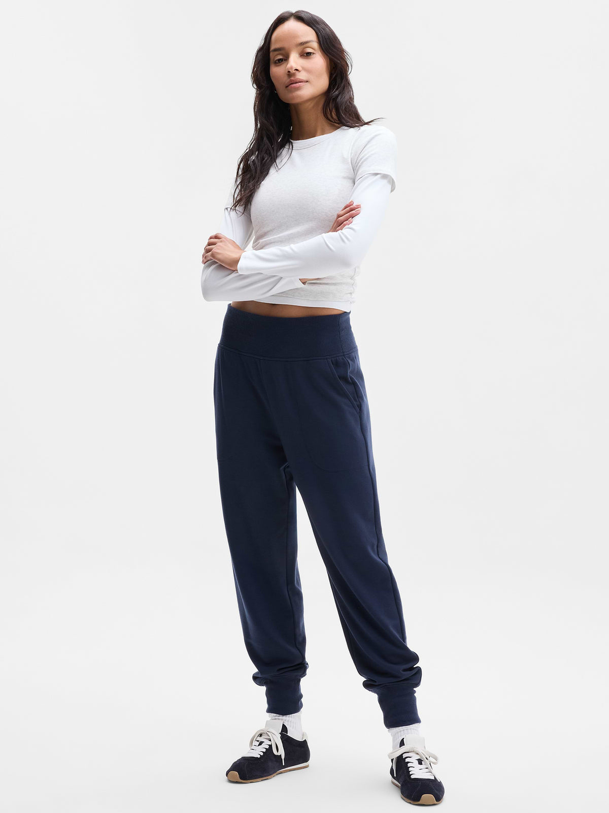 Coaster Luxe Straight Leg Pant - Navy