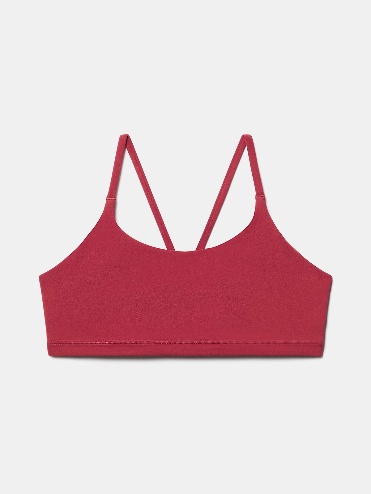 Transcend Scoop Sports Bra A-C - Decadent Red