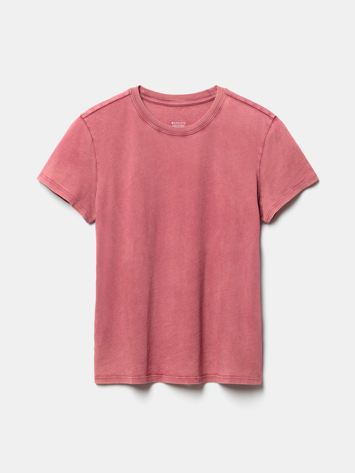 Favorite Cotton Classic Tee - Washed Decadent Red