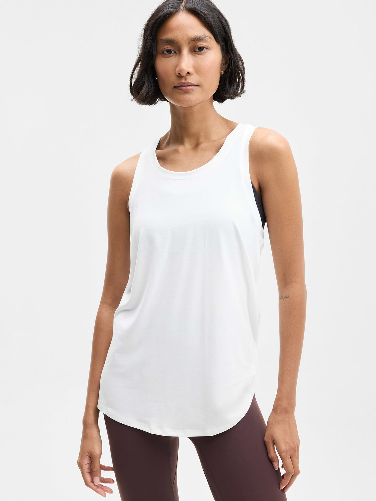 Move With Ease Tank - Bright White